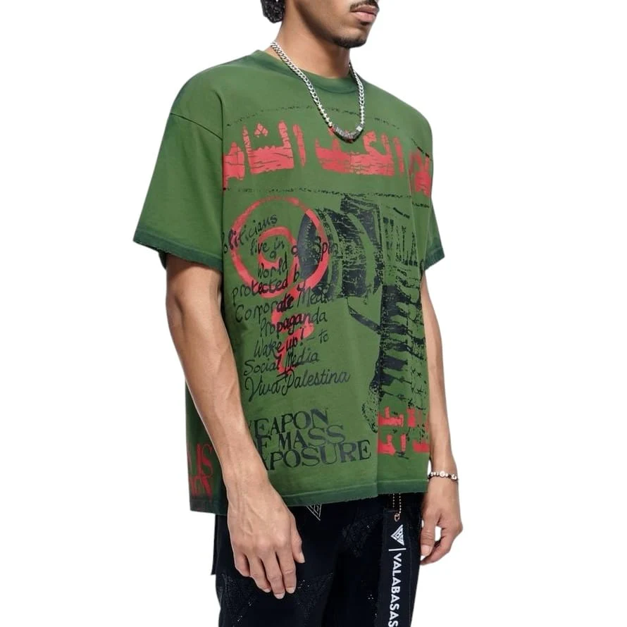 Valabasas Weapon Tee (Green) VLBS-VT1-1084 - Image 2