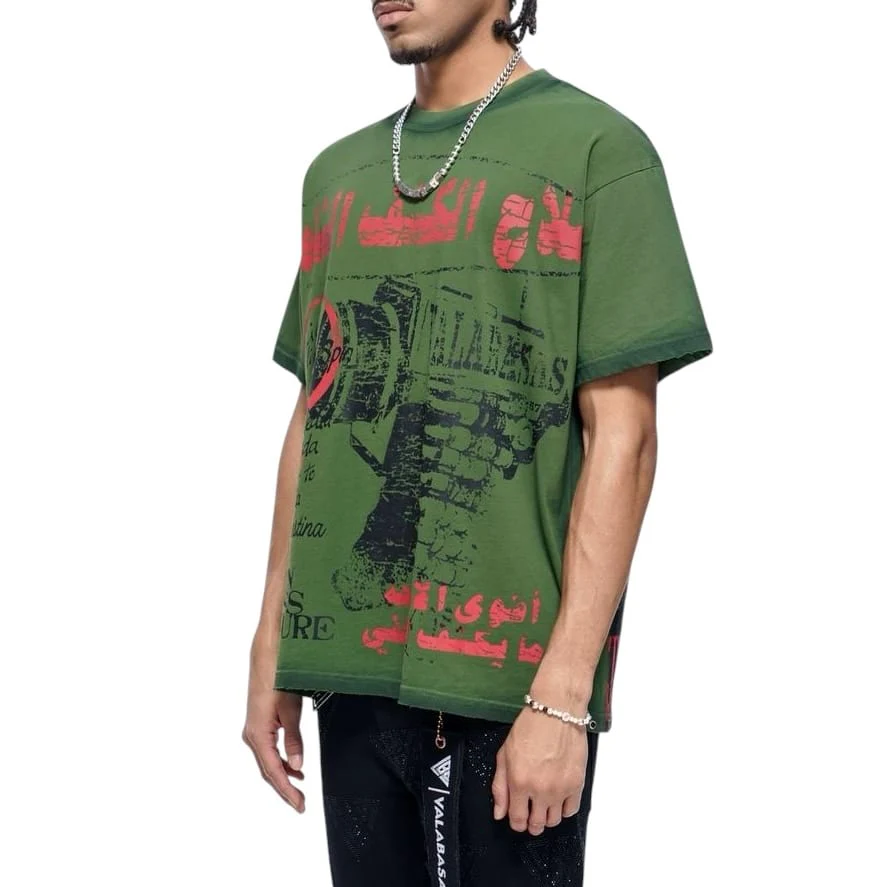 Valabasas Weapon Tee (Green) VLBS-VT1-1084 - Image 3