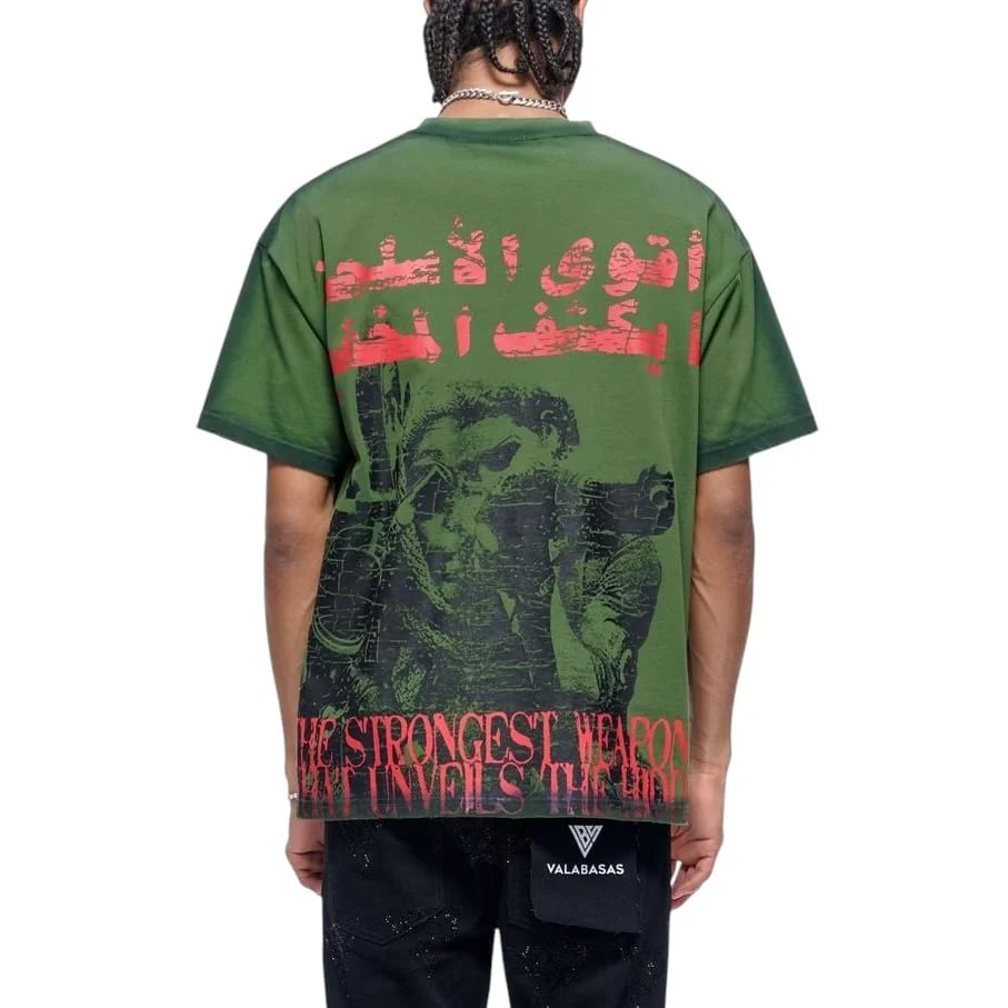 Valabasas Weapon Tee (Green) VLBS-VT1-1084 - Image 4