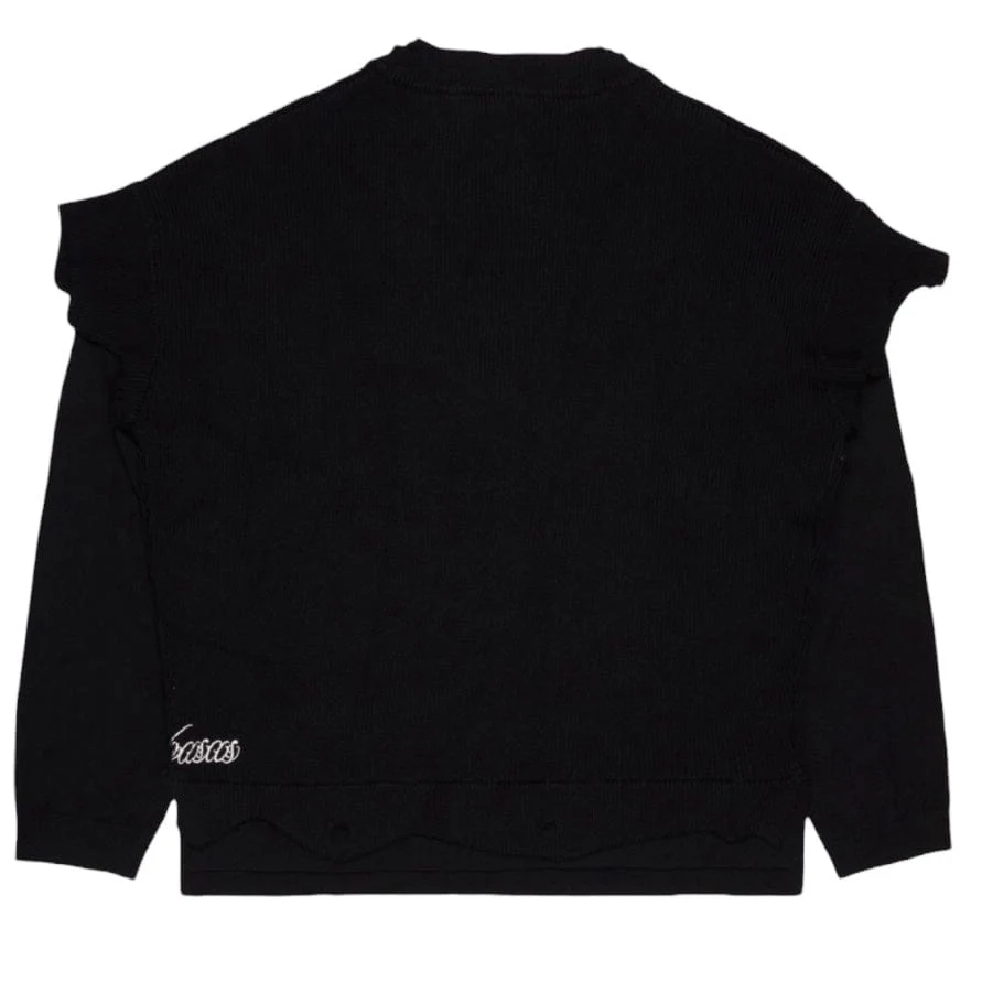 Valabasas "What" Crewneck (Black) VLBS-VCN2-1007 - Image 2