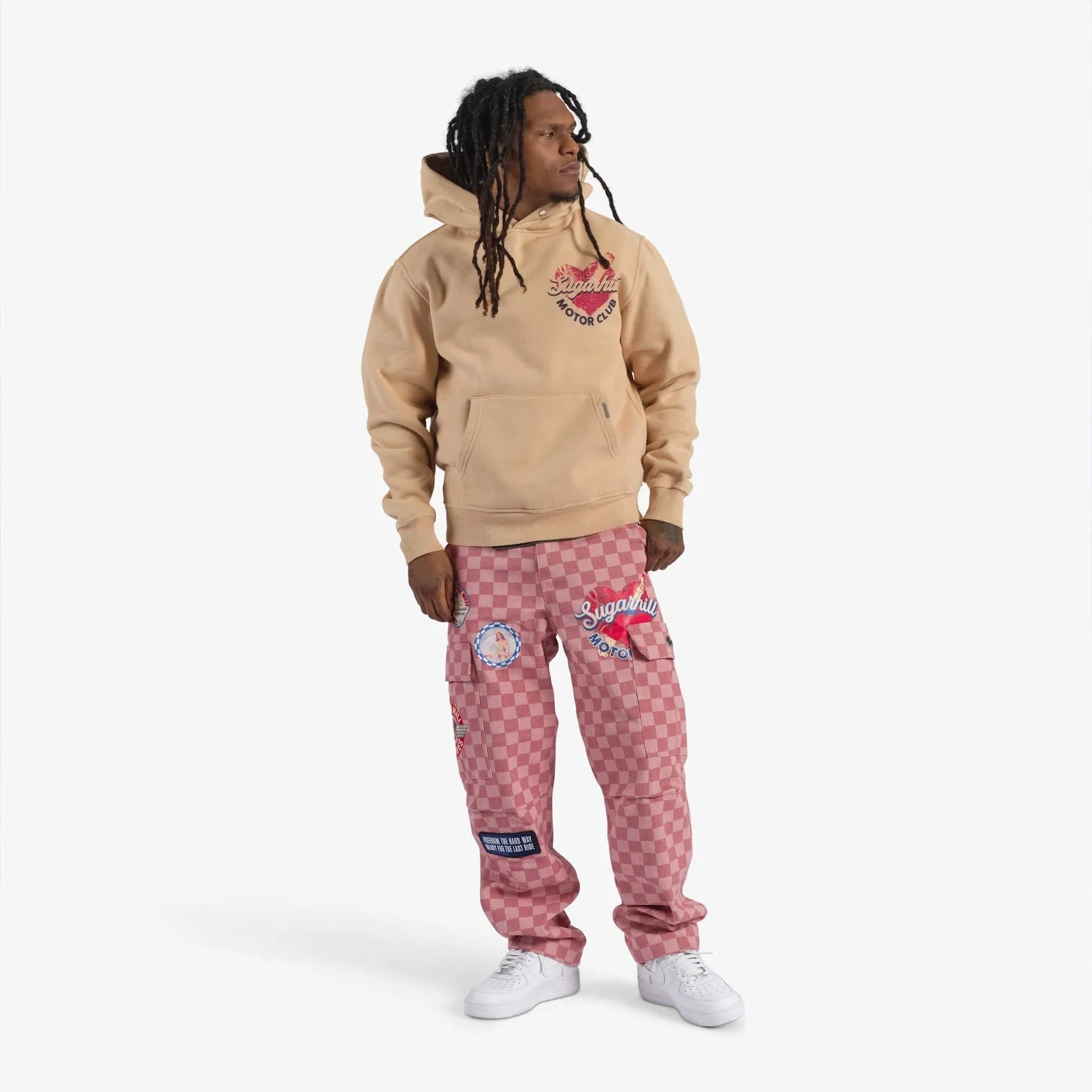 "Velocity" Hoodie (hazelnut vintage) - Image 4