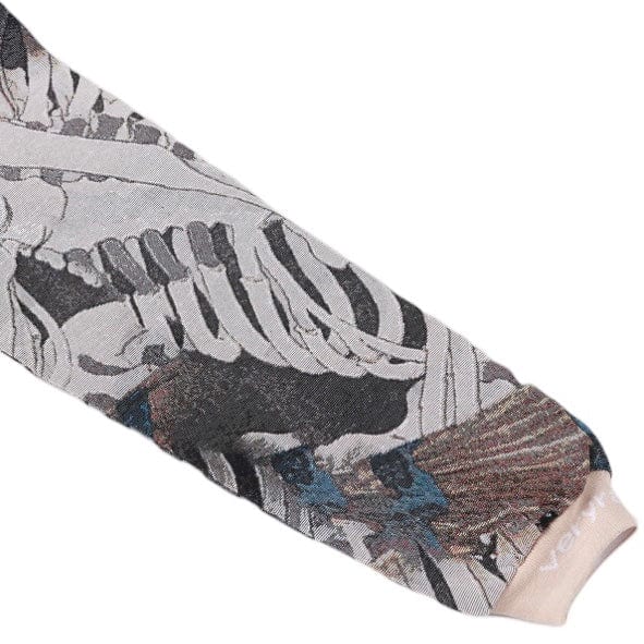 VeryRare Gashadokuro Jacquard Hoodie (Black) - Image 7