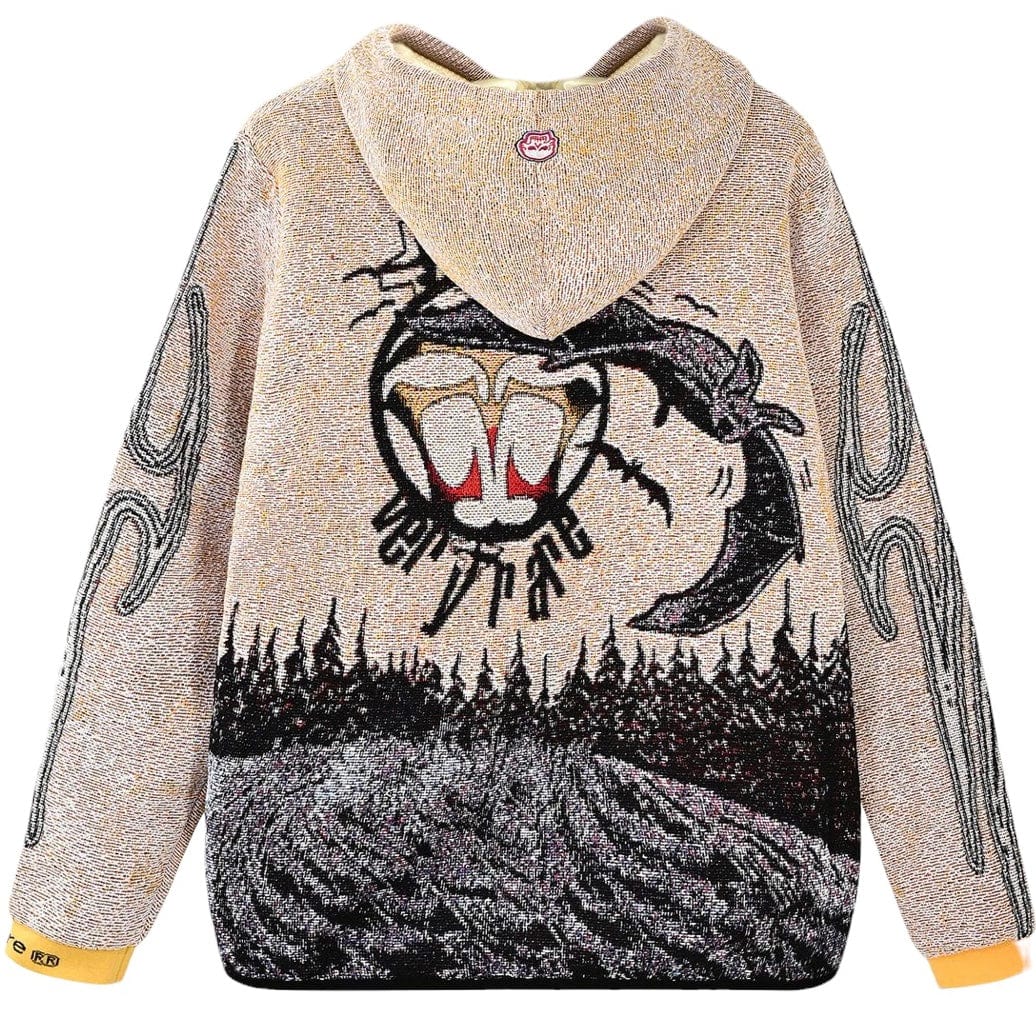 VeryRare Grave & Moon Hoodie (Yellow) - Image 2
