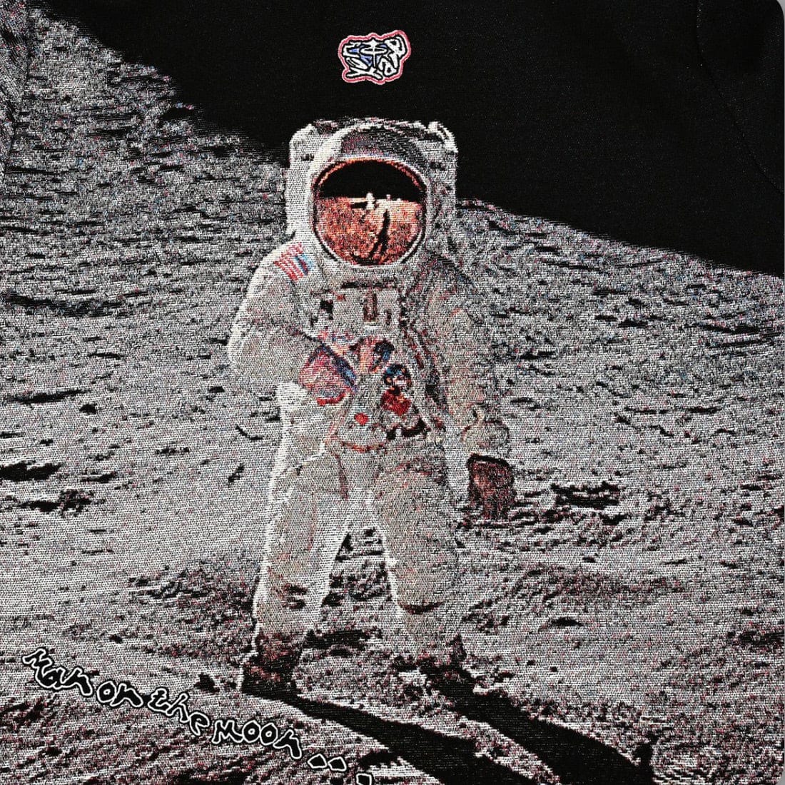 VeryRare Lunar Landing Hoodie (Grey) - Image 6