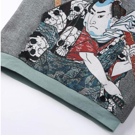 VeryRare Nozarashi Gosuke Crewneck (Grey) - Image 4