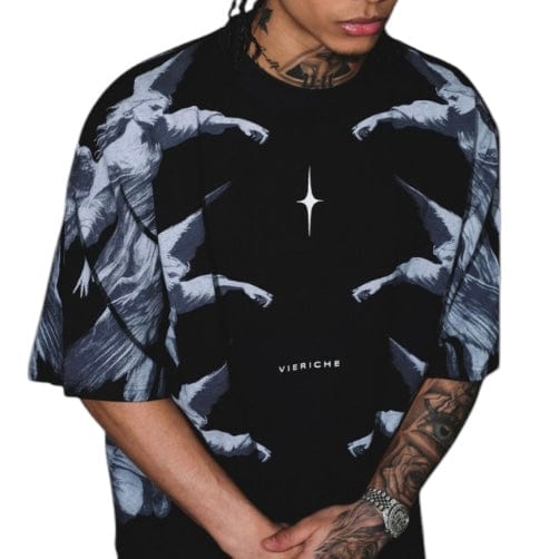 Vie Riche Archangel Plural Tee (Black) VR1352-BLK - Image 2