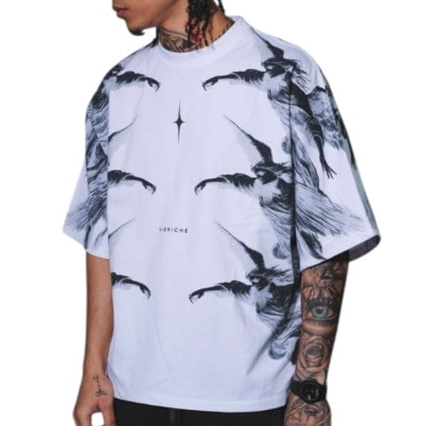 Vie Riche Archangel Plural Tee (White) VR1352-WHT - Image 2