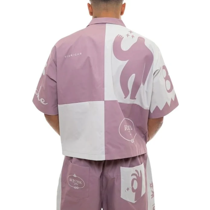 Vie Riche Tribal Short Set (Mauve) VR1515/VR1516-MAU - Image 3