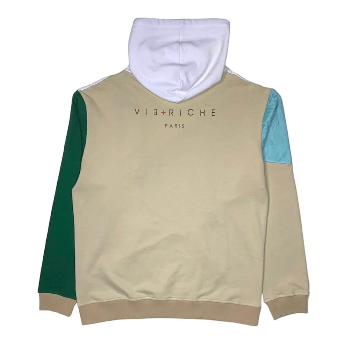 Vie Richie Abstract Hoodie (White) - V5070823 - Image 2