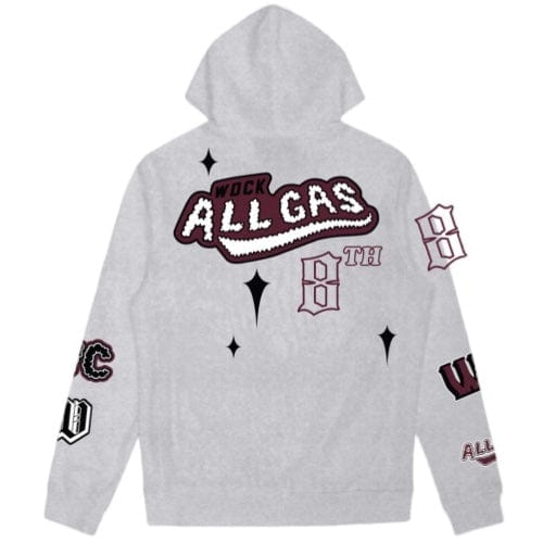 Wedding Cake No Brakes Hoodie (Heather Grey) WC5970543-HGR - Image 2