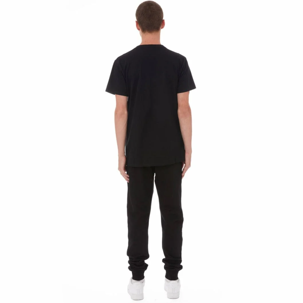 Well Known The Stripe Swan Tee (Black) 111-9201 - Image 7