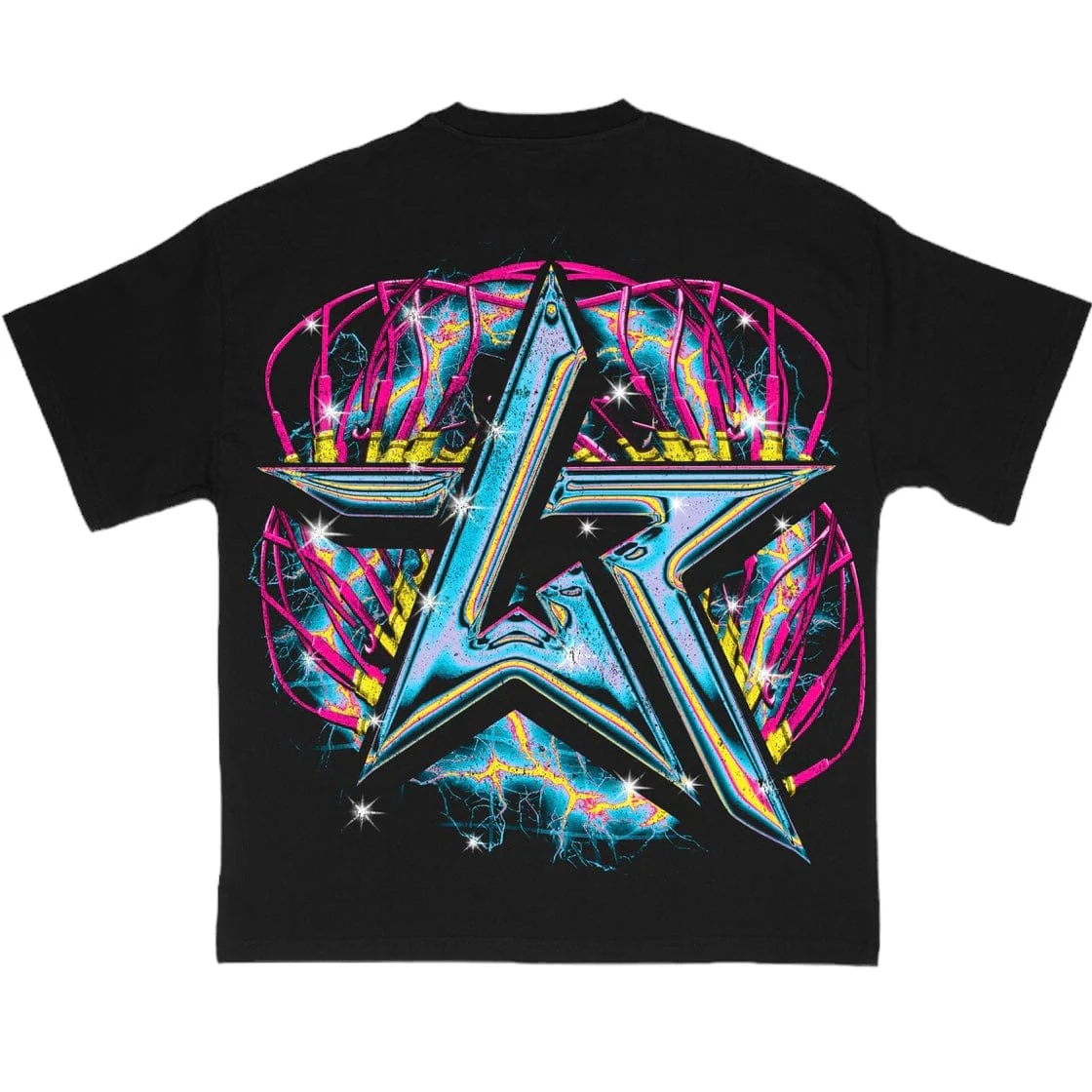 Wknd Riot Wired Mind Tee (Black) - Image 2