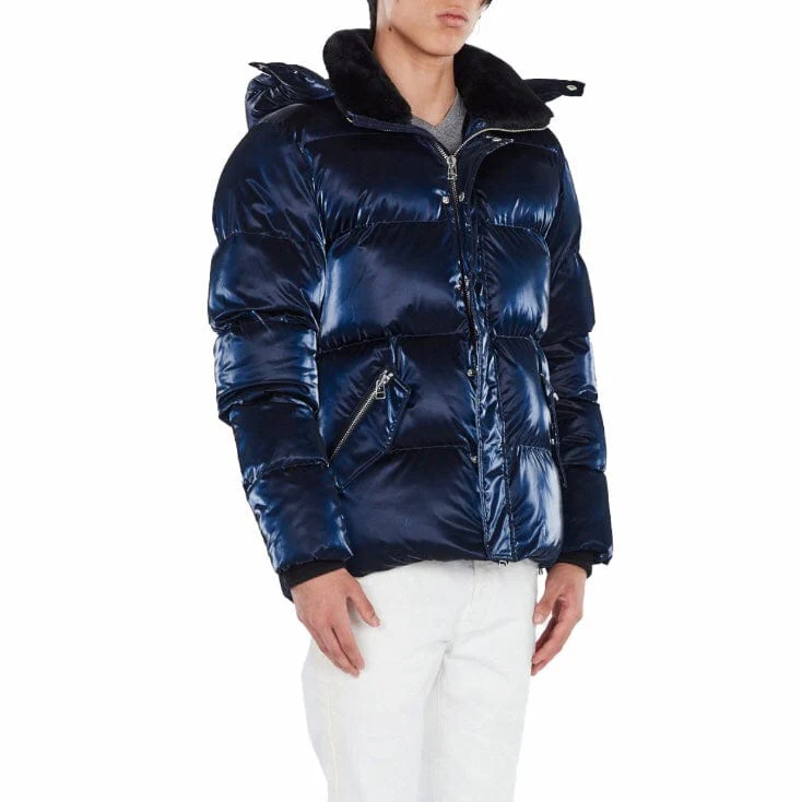 Woodpecker Bumnester 3/4 Coat (All Wet Navy) WPM002 - Image 2
