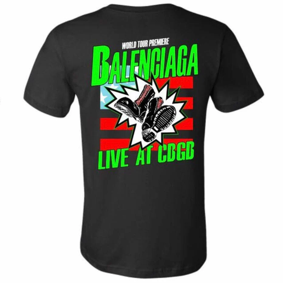 World Tour Cbgb Tour T Shirt (Black) - Image 2