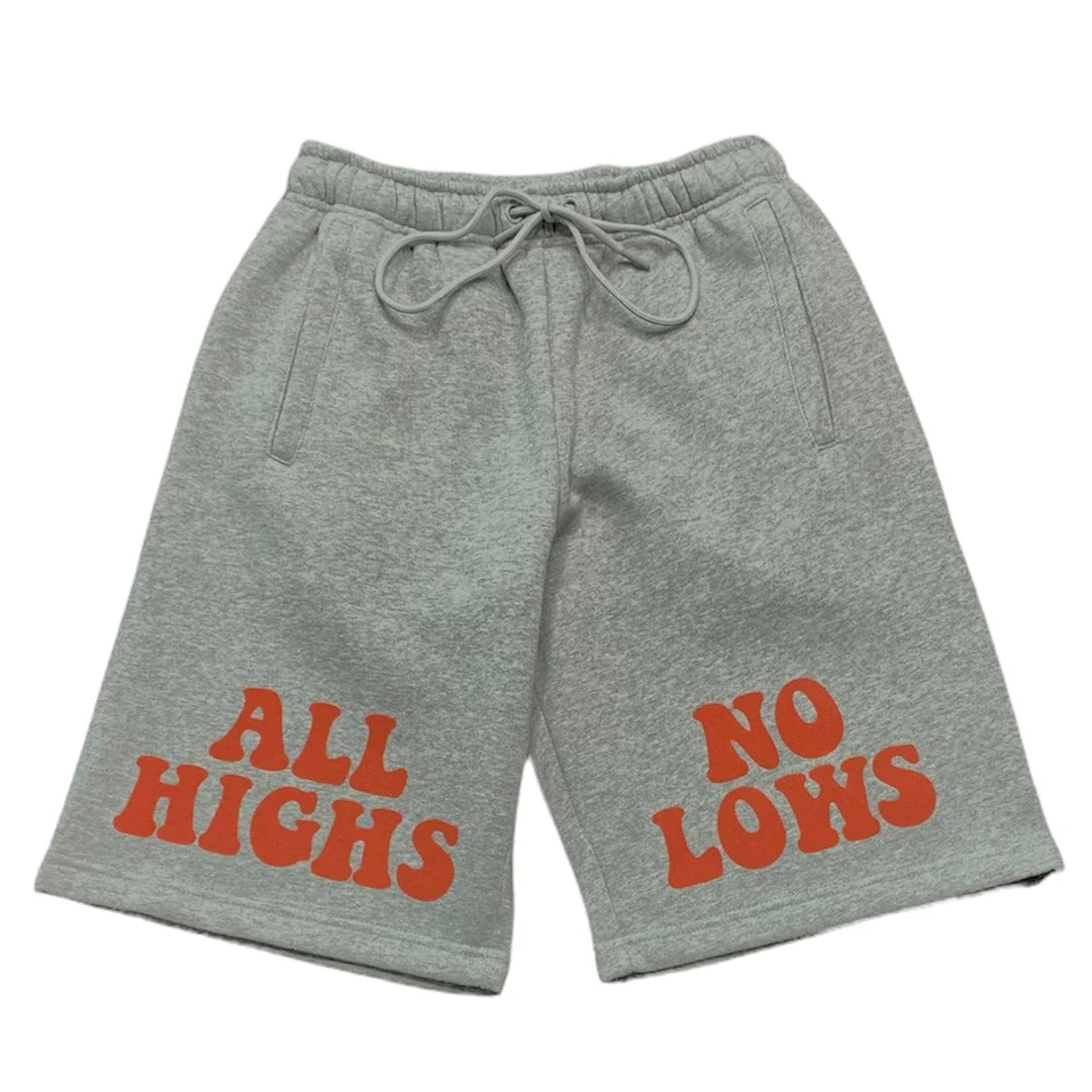 Zaza "All High" T Shirt & Short Set (Heather Grey) - Image 3